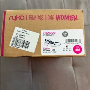 Ryka Women's Standout Sneakers - White and Multi-Color